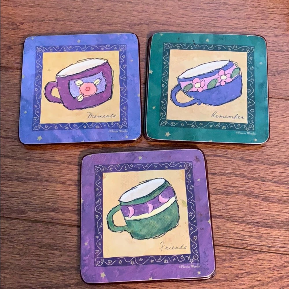 Flavia Weedn coasters